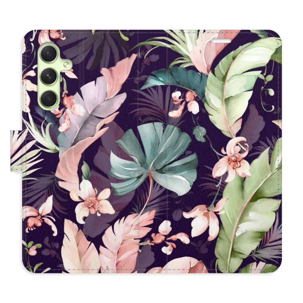 Flipové pouzdro iSaprio - Flower Pattern 08 - Samsung Galaxy A54 5G