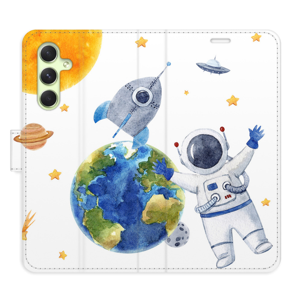 Flipové pouzdro iSaprio - Space 06 - Samsung Galaxy A54 5G