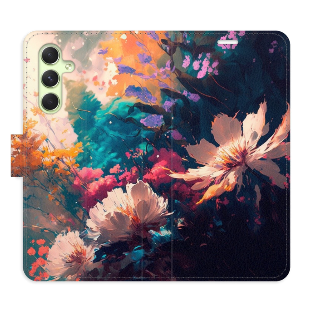 Flipové pouzdro iSaprio - Spring Flowers - Samsung Galaxy A54 5G