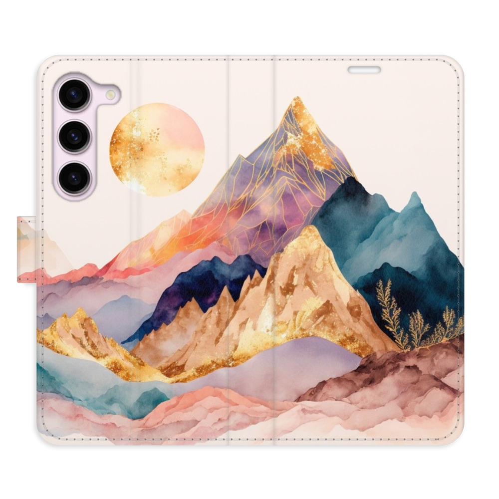 Flipové pouzdro iSaprio - Beautiful Mountains - Samsung Galaxy S23 5G