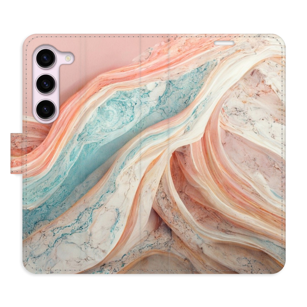 Flipové pouzdro iSaprio - Colour Marble - Samsung Galaxy S23 5G