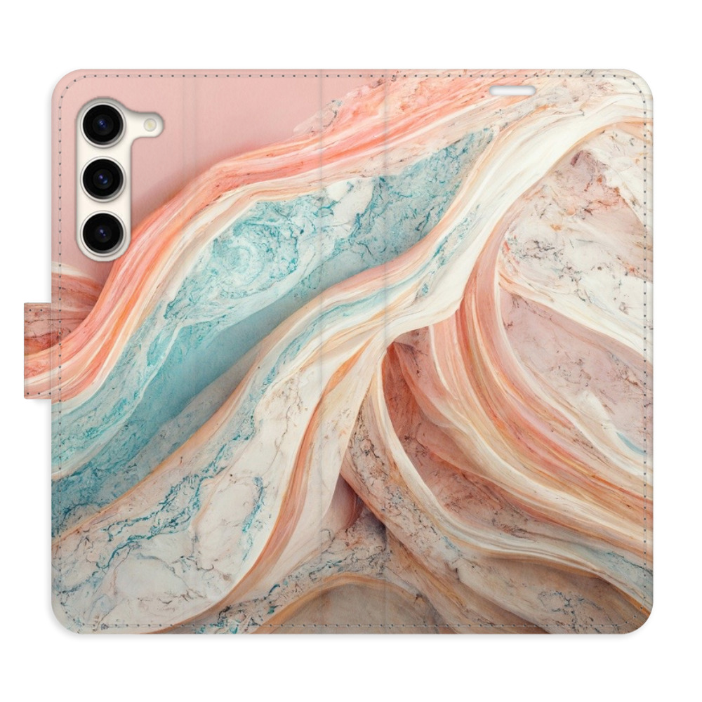 Flipové pouzdro iSaprio - Colour Marble - Samsung Galaxy S23+ 5G