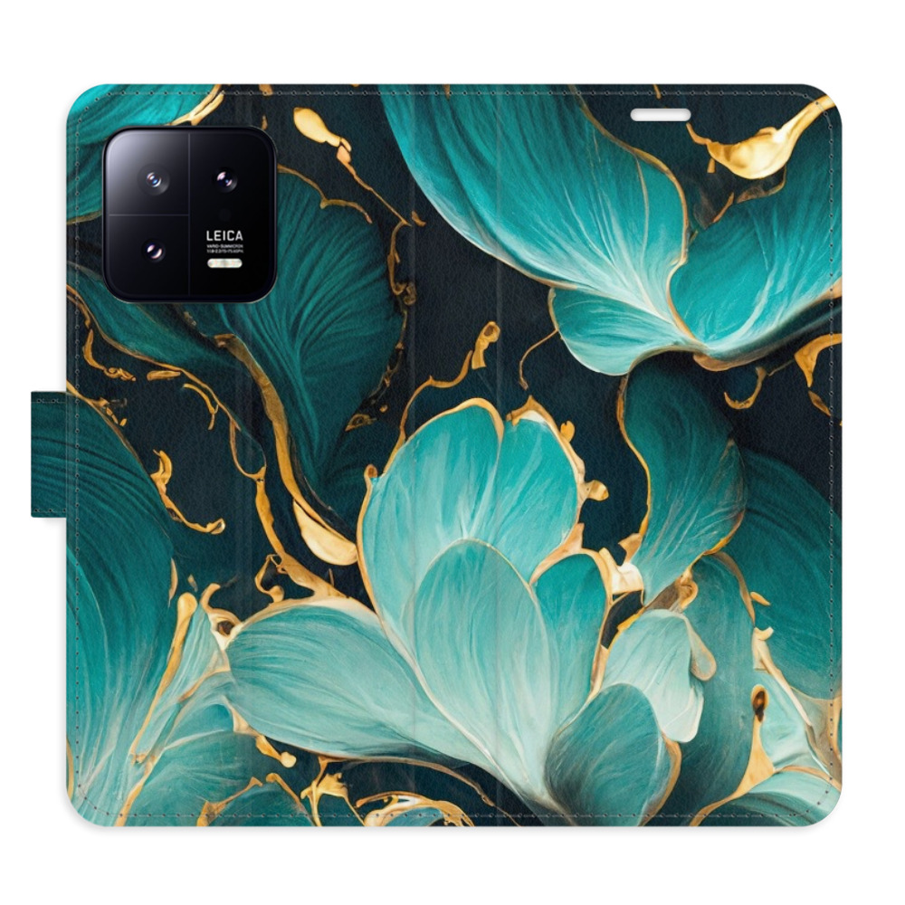 Flipové pouzdro iSaprio - Blue Flowers 02 - Xiaomi 13