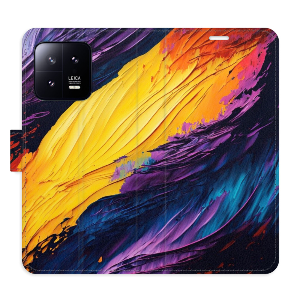 Flipové pouzdro iSaprio - Fire Paint - Xiaomi 13