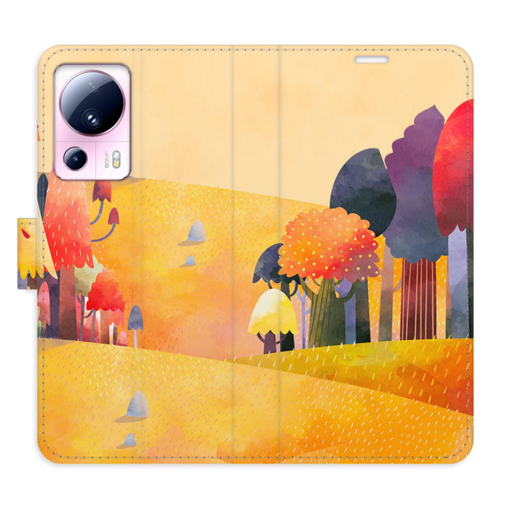 Levně Flipové pouzdro iSaprio - Autumn Forest - Xiaomi 13 Lite