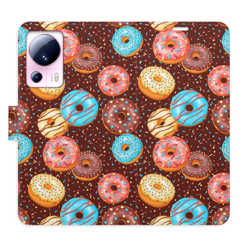 Flipové pouzdro iSaprio - Donuts Pattern - Xiaomi 13 Lite