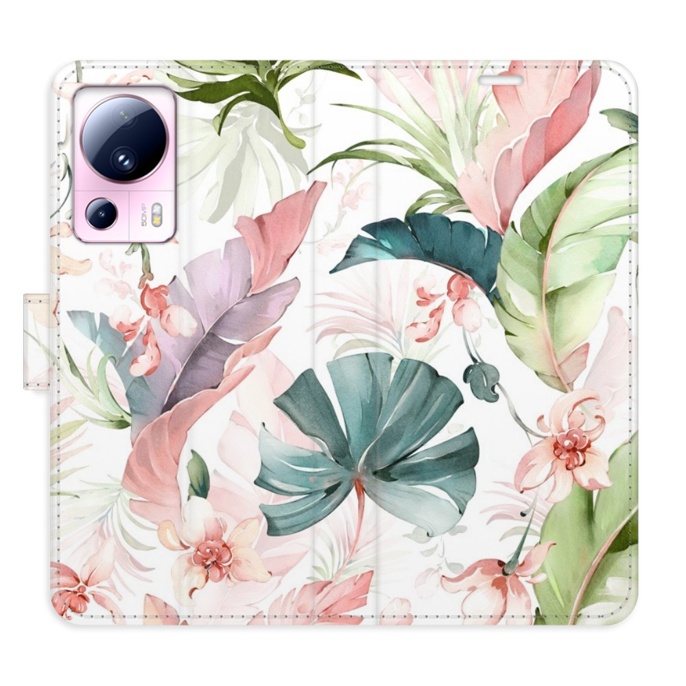 Flipové pouzdro iSaprio - Flower Pattern 07 - Xiaomi 13 Lite