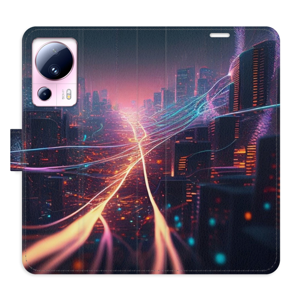 Flipové pouzdro iSaprio - Modern City - Xiaomi 13 Lite