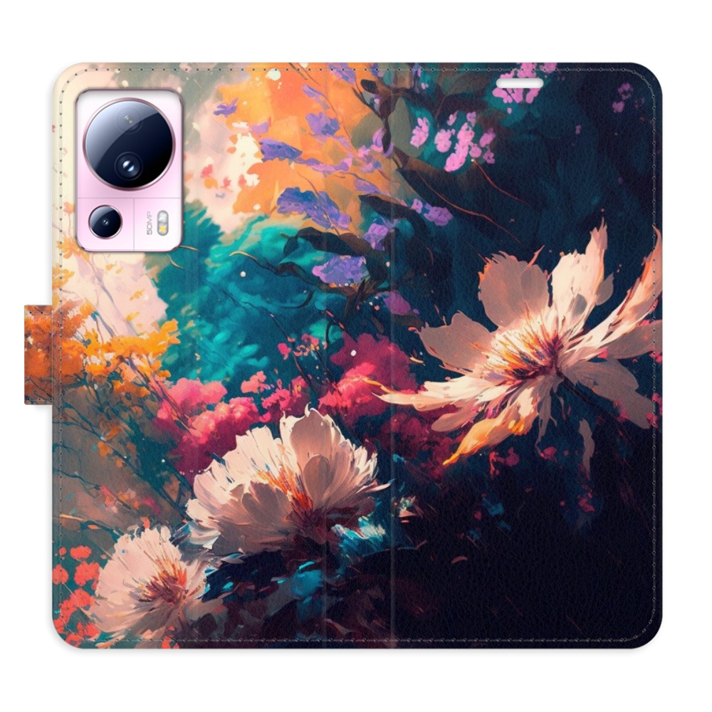 Flipové pouzdro iSaprio - Spring Flowers - Xiaomi 13 Lite