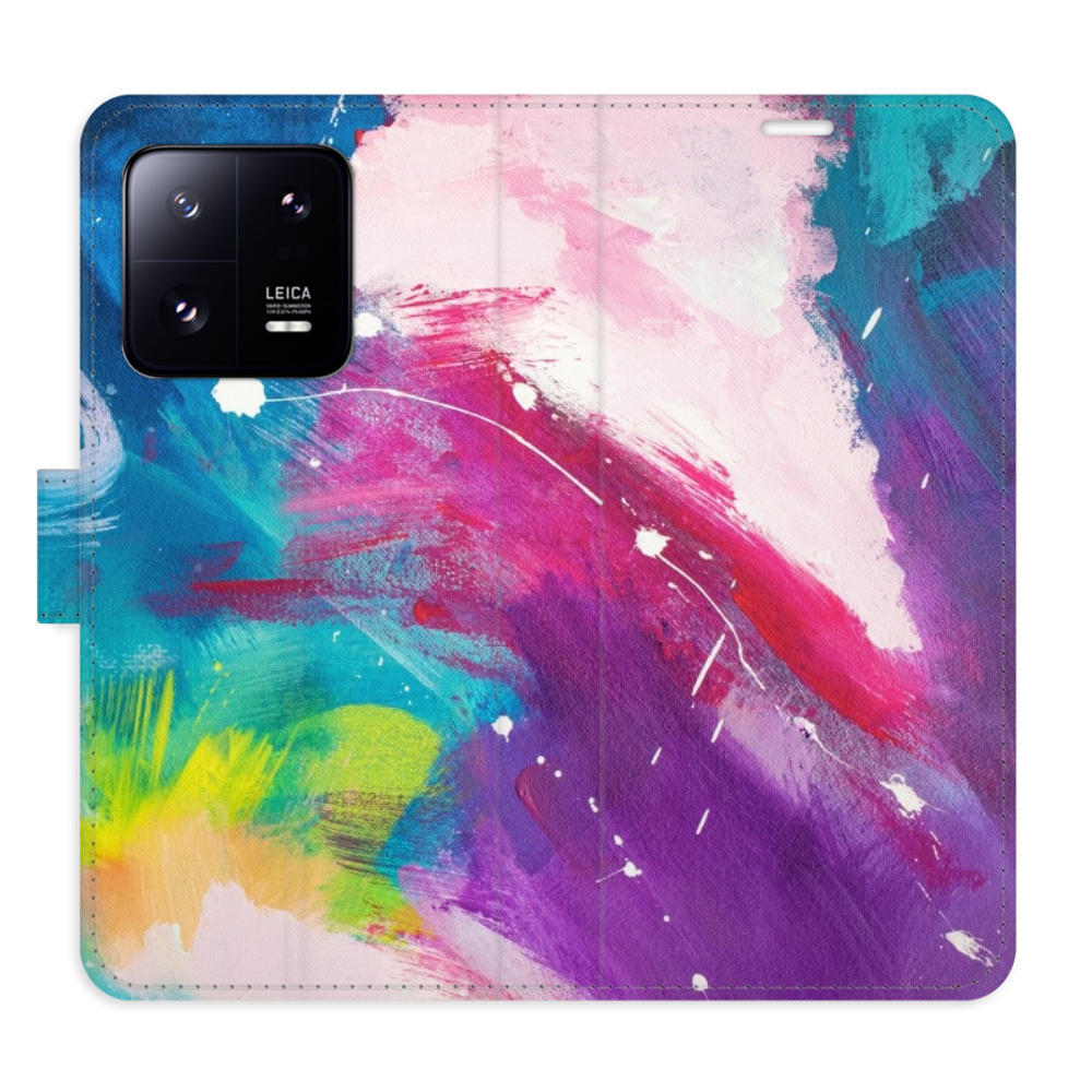 Levně Flipové pouzdro iSaprio - Abstract Paint 05 - Xiaomi 13 Pro