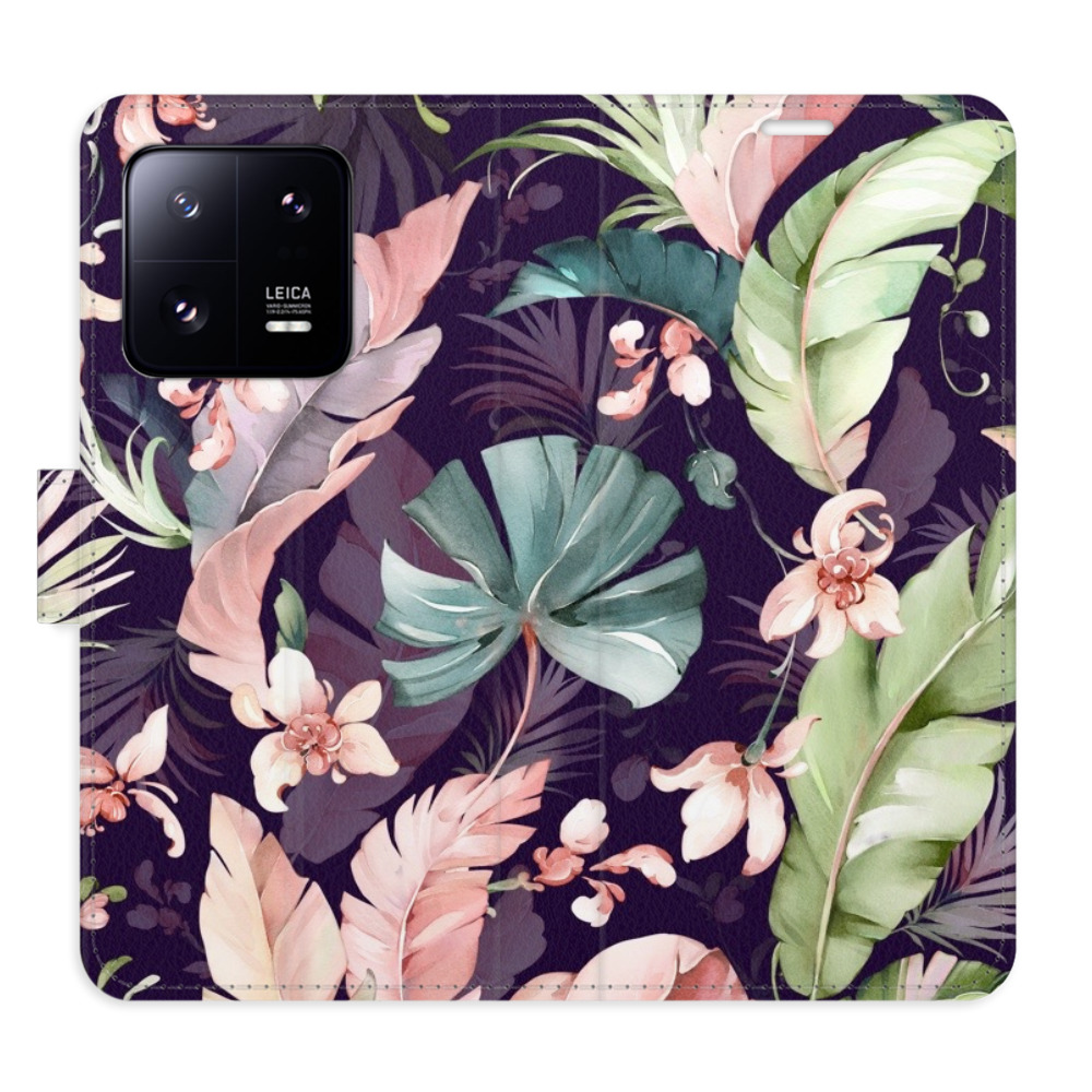 Flipové pouzdro iSaprio - Flower Pattern 08 - Xiaomi 13 Pro