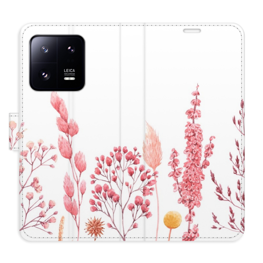 Flipové pouzdro iSaprio - Pink Flowers 03 - Xiaomi 13 Pro