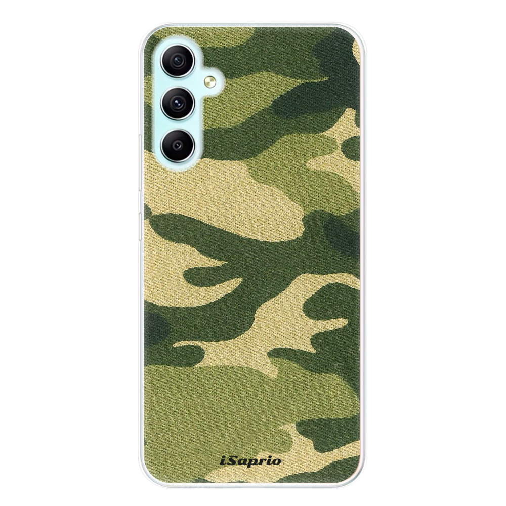 Odolné silikonové pouzdro iSaprio - Green Camuflage 01 - Samsung Galaxy A34 5G