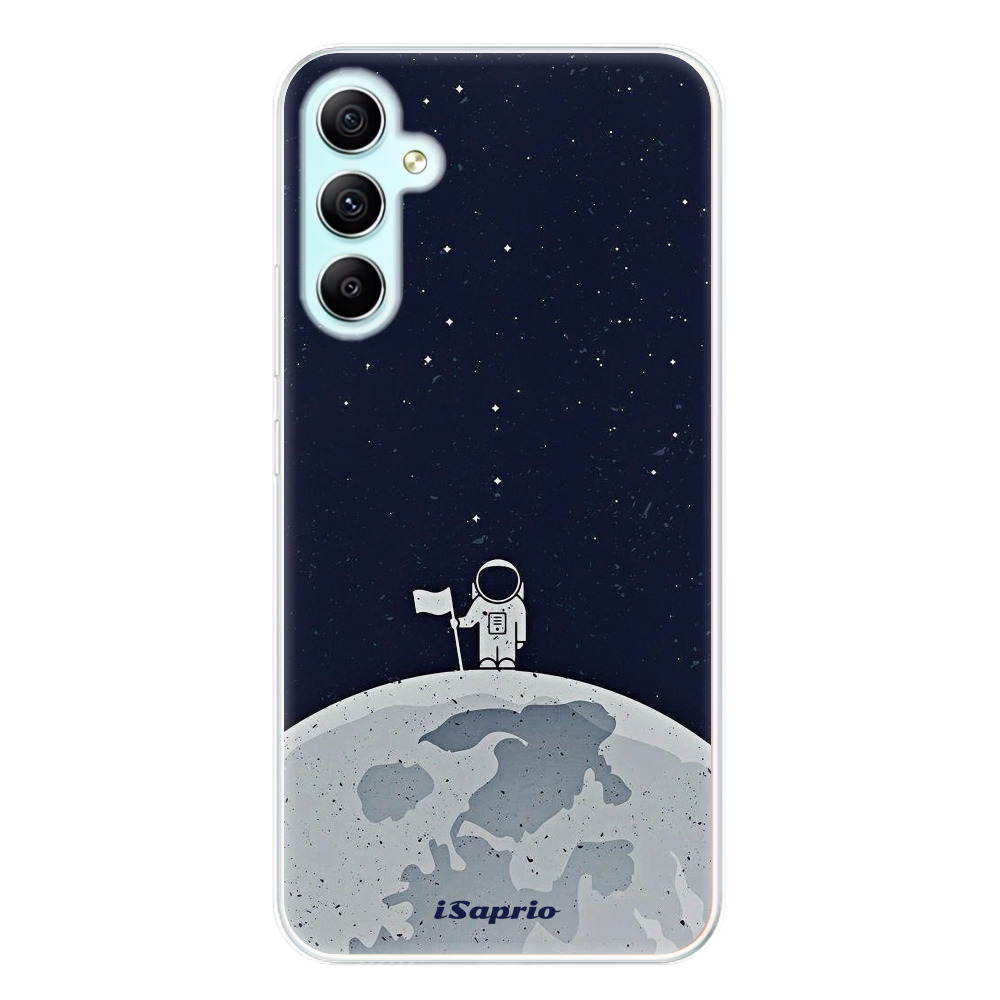 Odolné silikonové pouzdro iSaprio - On The Moon 10 - Samsung Galaxy A34 5G