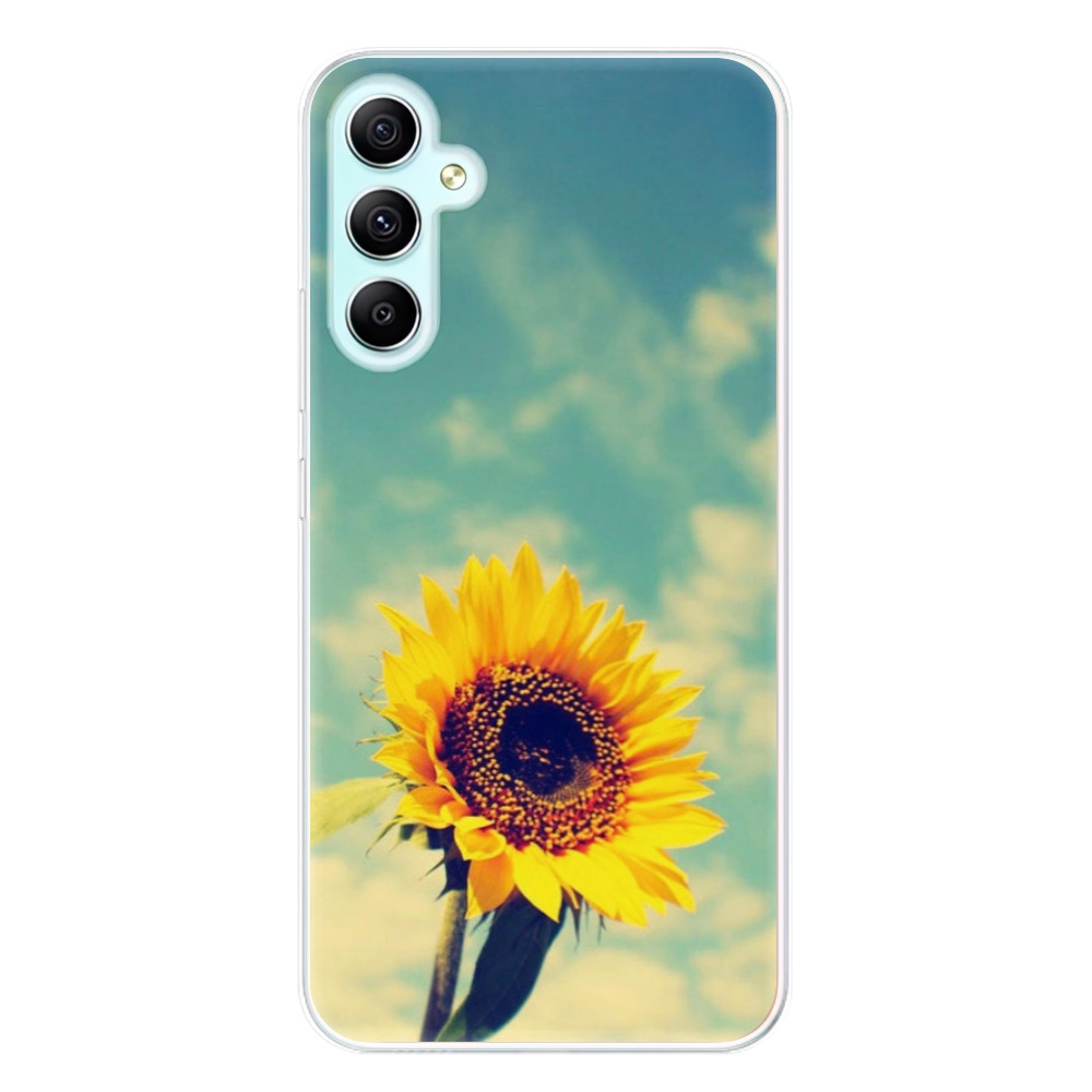 Odolné silikonové pouzdro iSaprio - Sunflower 01 - Samsung Galaxy A34 5G
