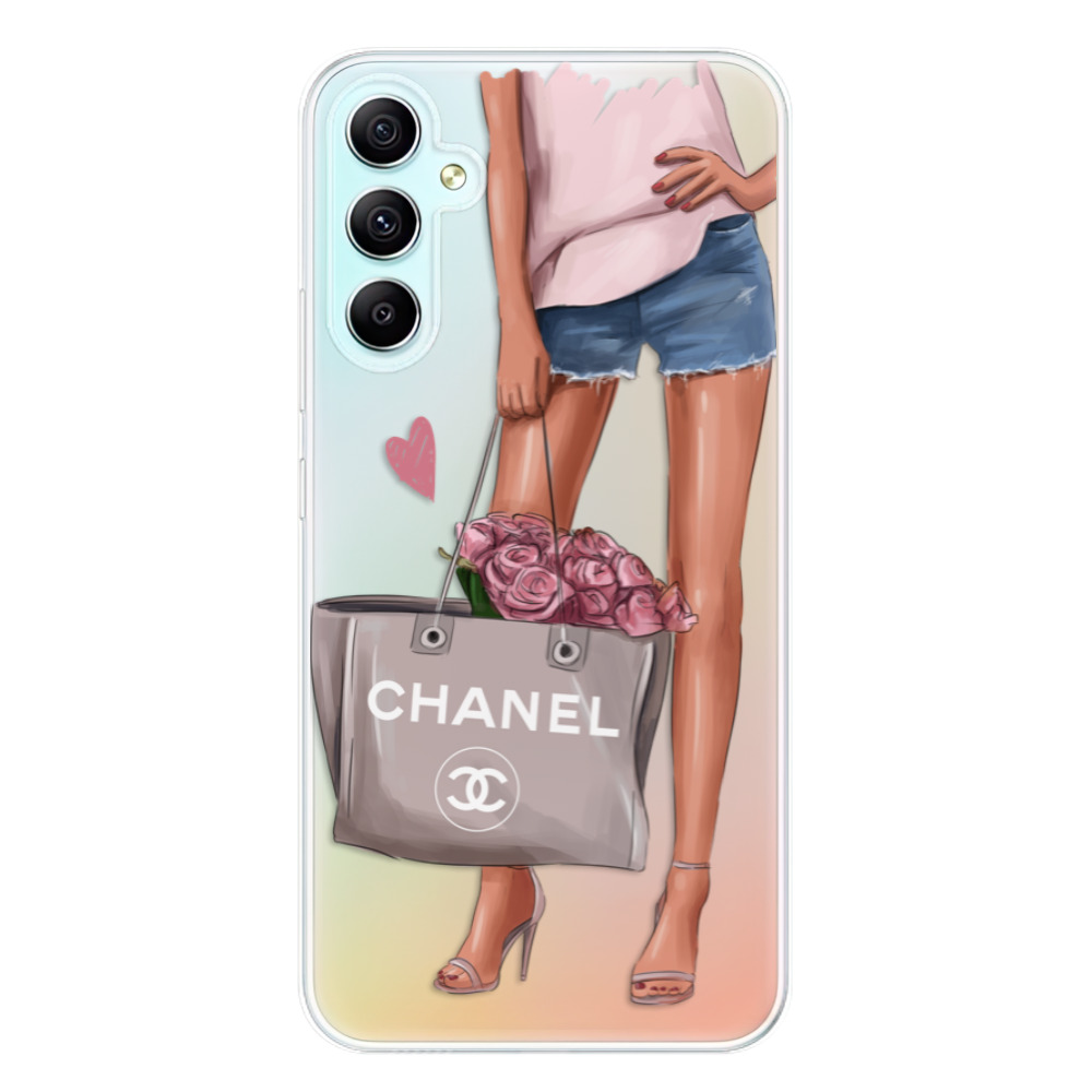 Odolné silikonové pouzdro iSaprio - Fashion Bag - Samsung Galaxy A34 5G