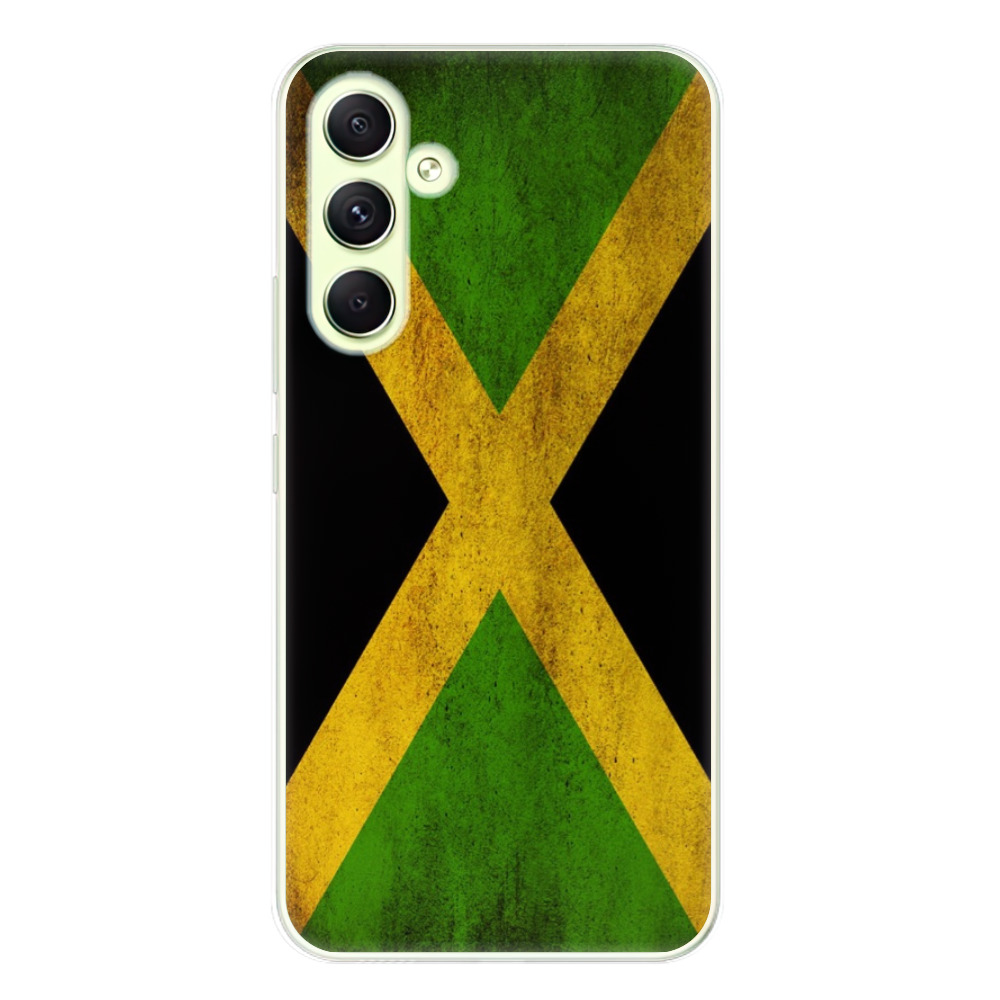 Odolné silikonové pouzdro iSaprio - Flag of Jamaica - Samsung Galaxy A54 5G