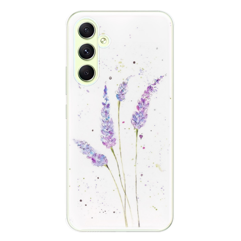 Odolné silikonové pouzdro iSaprio - Lavender - Samsung Galaxy A54 5G