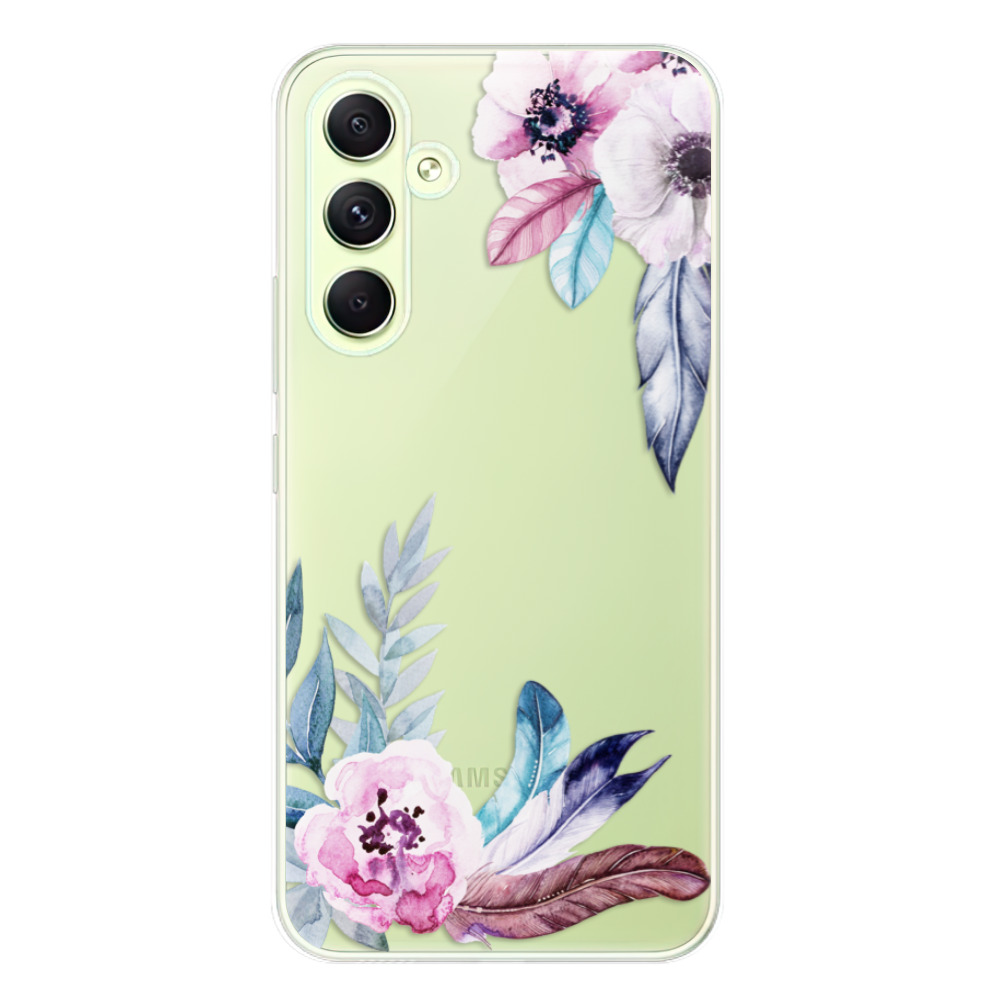 Odolné silikonové pouzdro iSaprio - Flower Pattern 04 - Samsung Galaxy A54 5G