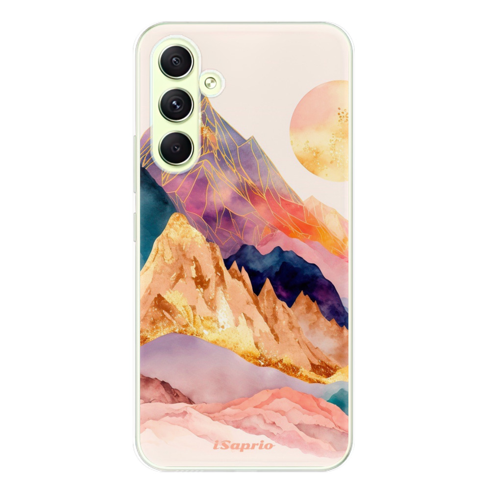 Odolné silikonové pouzdro iSaprio - Abstract Mountains - Samsung Galaxy A54 5G