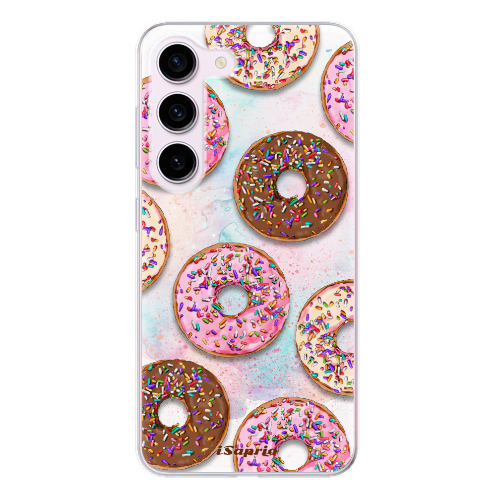 Odolné silikonové pouzdro iSaprio - Donuts 11 - Samsung Galaxy S23 5G