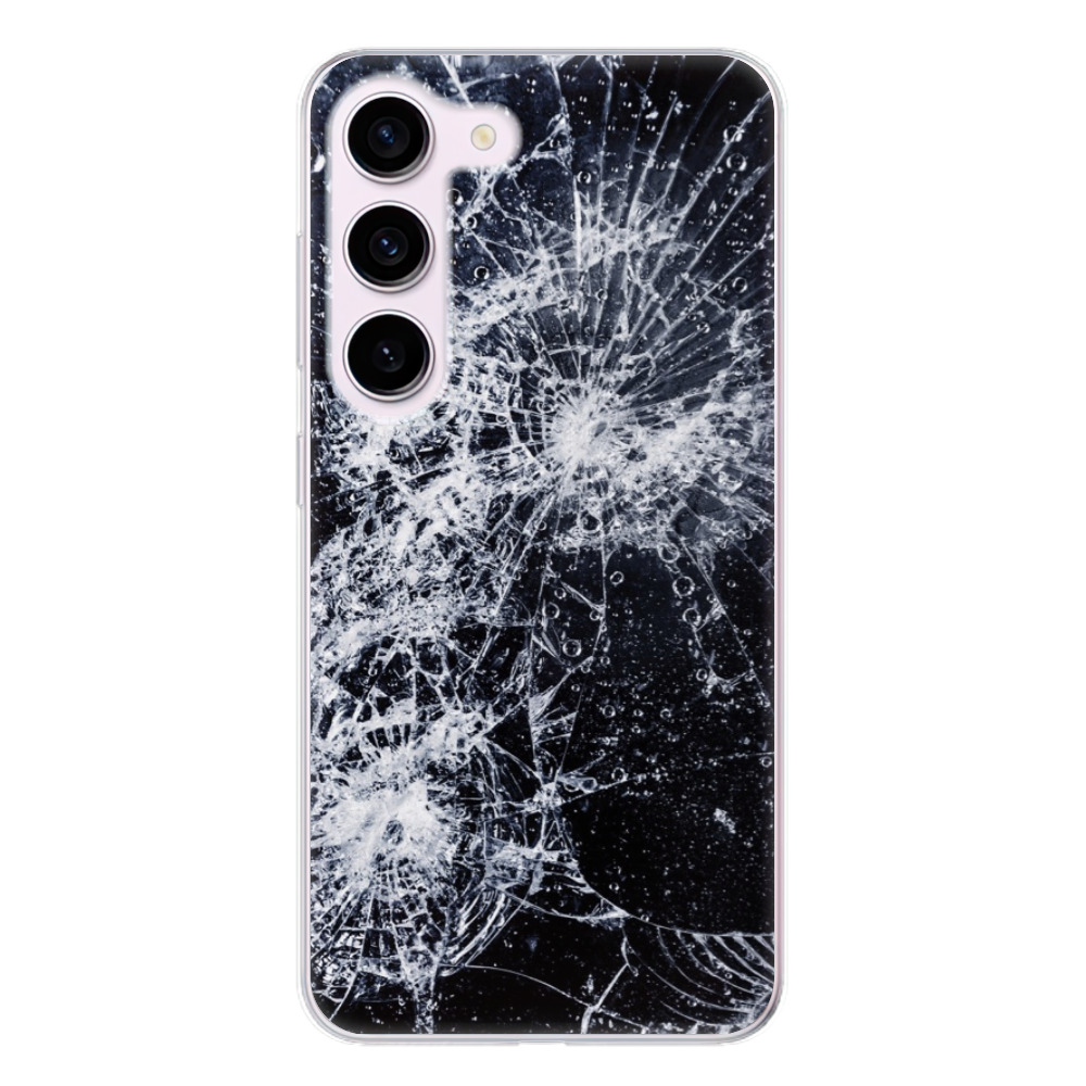 Odolné silikonové pouzdro iSaprio - Cracked - Samsung Galaxy S23 5G