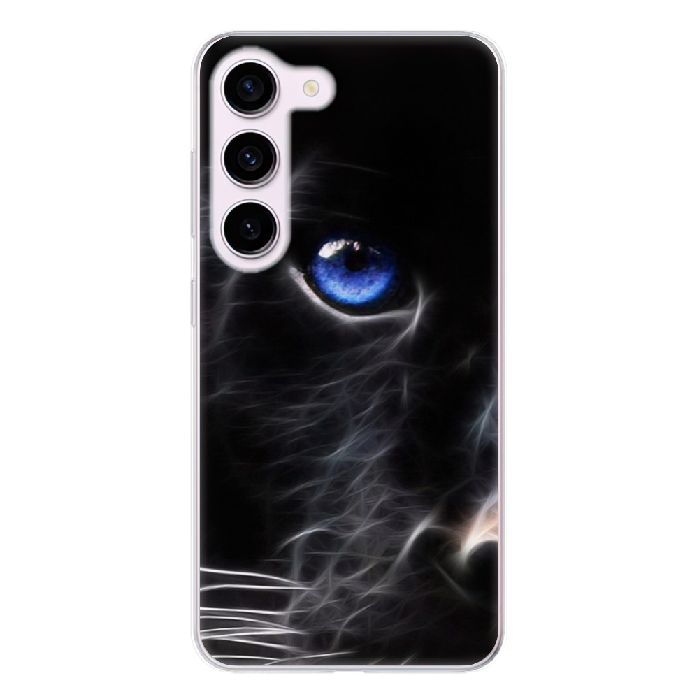Odolné silikonové pouzdro iSaprio - Black Puma - Samsung Galaxy S23 5G