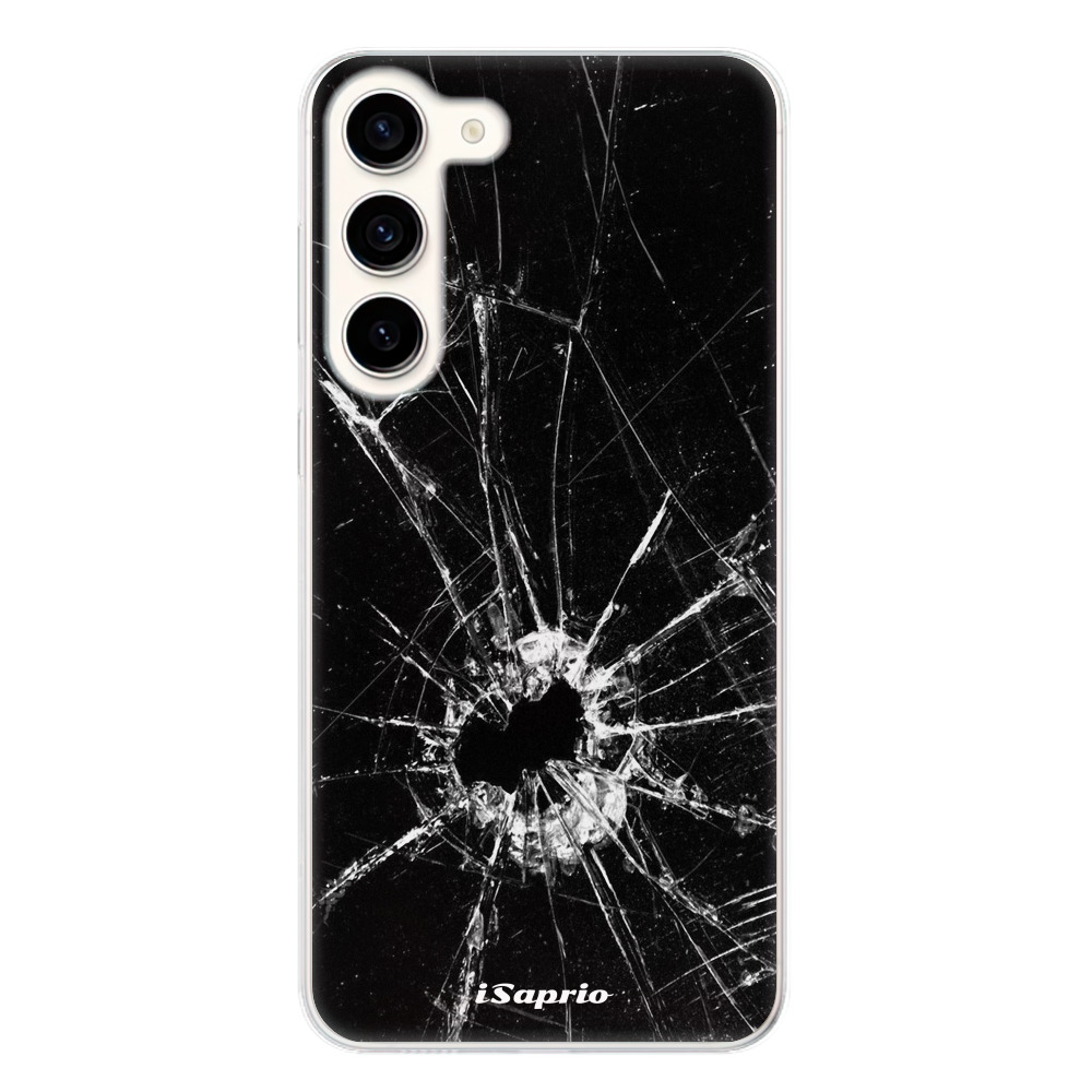 Odolné silikonové pouzdro iSaprio - Broken Glass 10 - Samsung Galaxy S23+ 5G