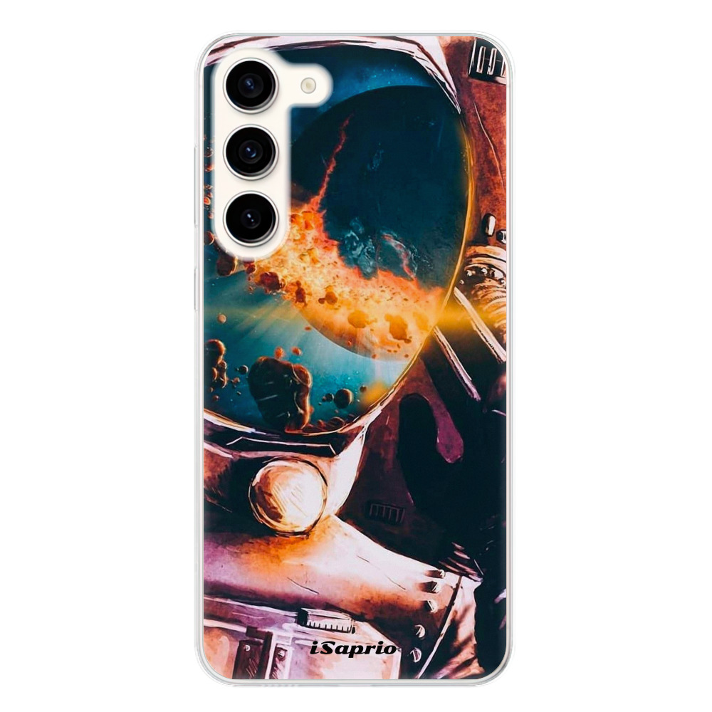 Odolné silikonové pouzdro iSaprio - Astronaut 01 - Samsung Galaxy S23+ 5G