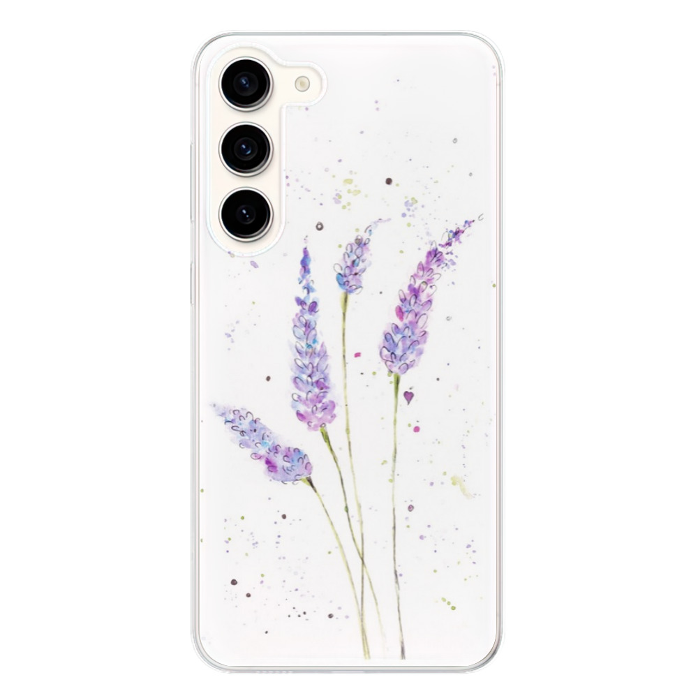 Odolné silikonové pouzdro iSaprio - Lavender - Samsung Galaxy S23+ 5G