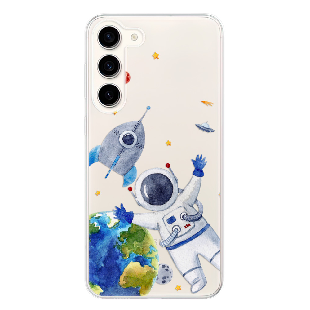 Odolné silikonové pouzdro iSaprio - Space 05 - Samsung Galaxy S23+ 5G