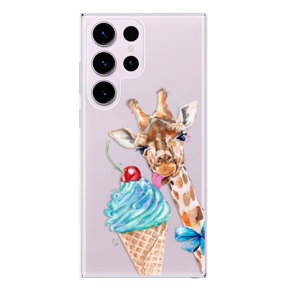 Odolné silikonové pouzdro iSaprio - Love Ice-Cream - Samsung Galaxy S23 Ultra