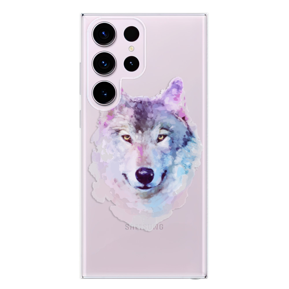 Levně Odolné silikonové pouzdro iSaprio - Wolf 01 - Samsung Galaxy S23 Ultra