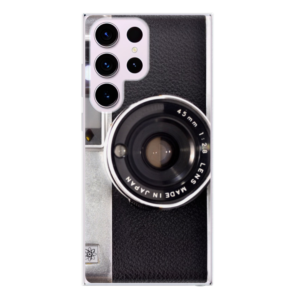 Odolné silikonové pouzdro iSaprio - Vintage Camera 01 - Samsung Galaxy S23 Ultra