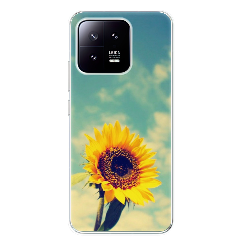 Odolné silikonové pouzdro iSaprio - Sunflower 01 - Xiaomi 13