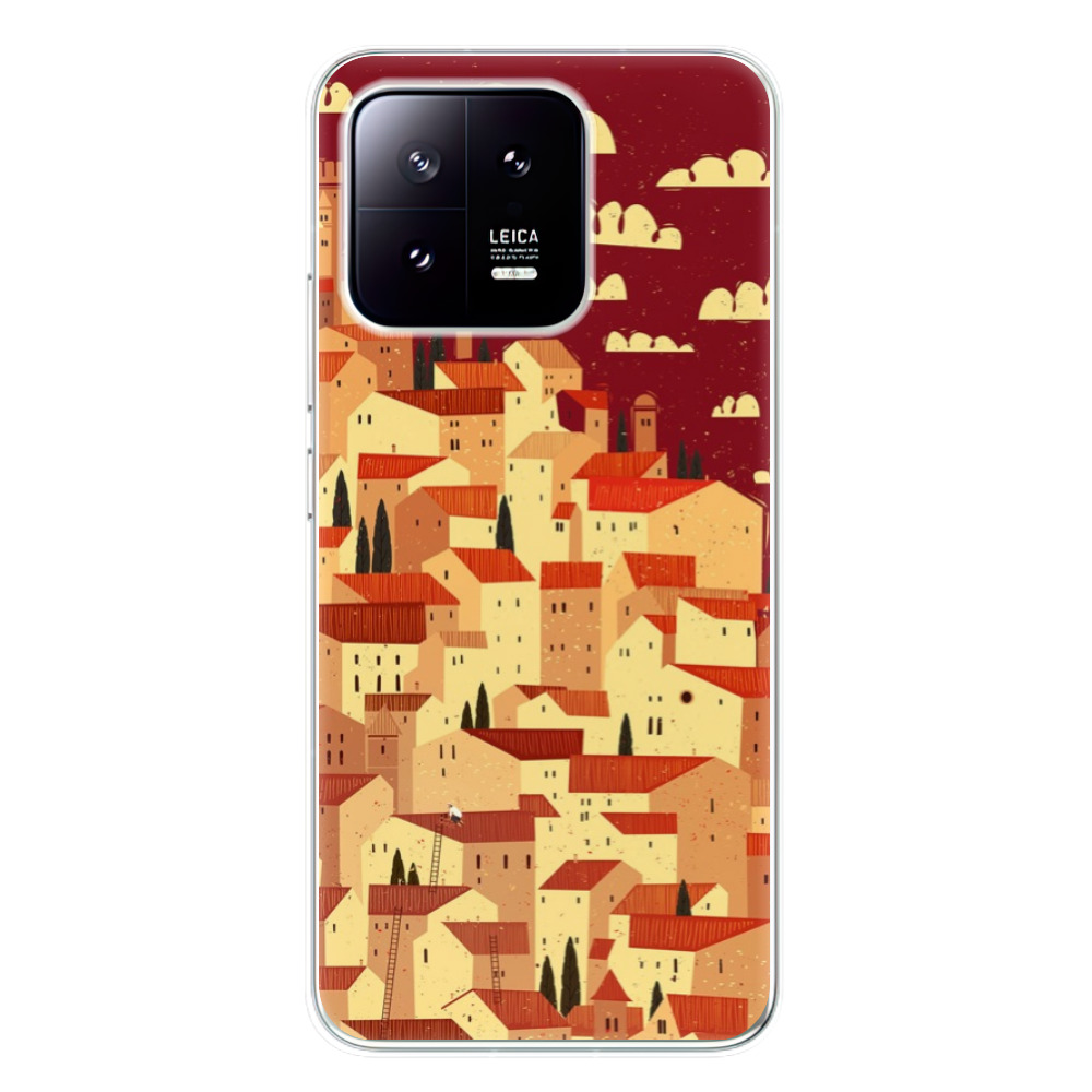 Odolné silikonové pouzdro iSaprio - Mountain City - Xiaomi 13