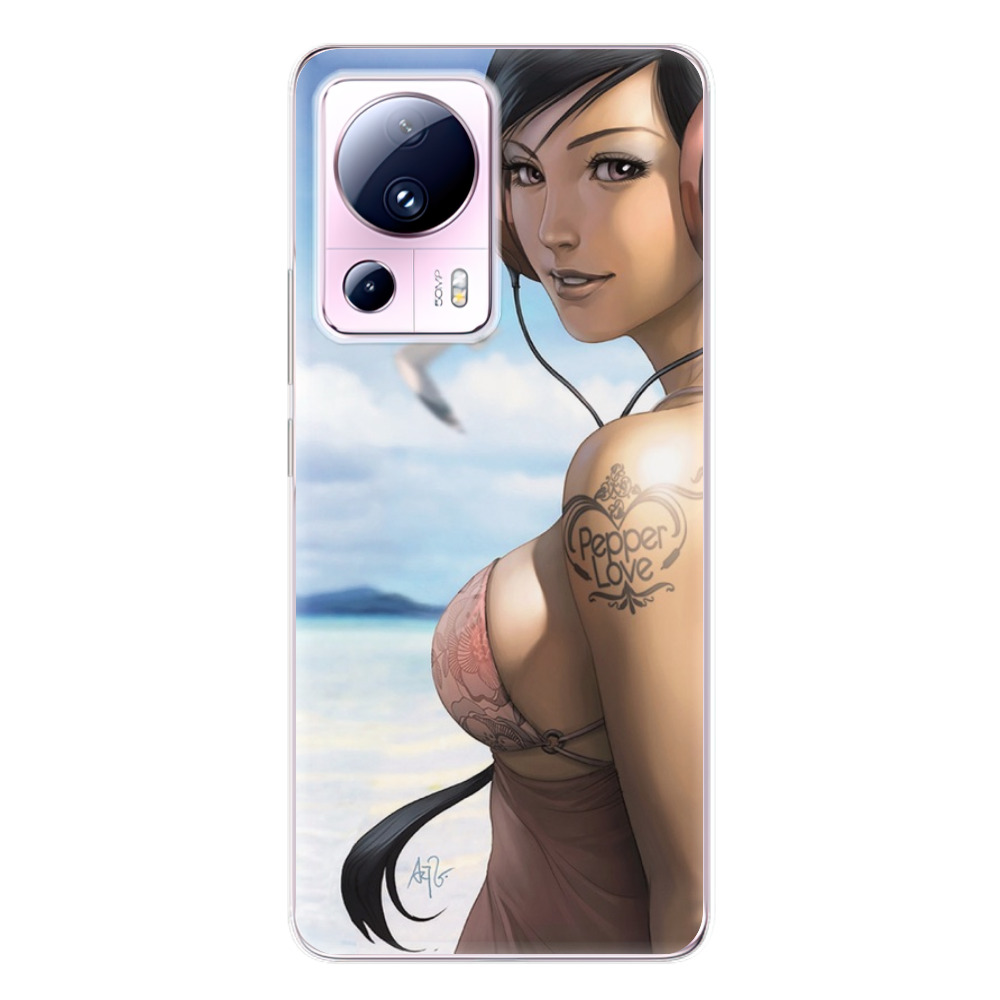Odolné silikonové pouzdro iSaprio - Girl 02 - Xiaomi 13 Lite