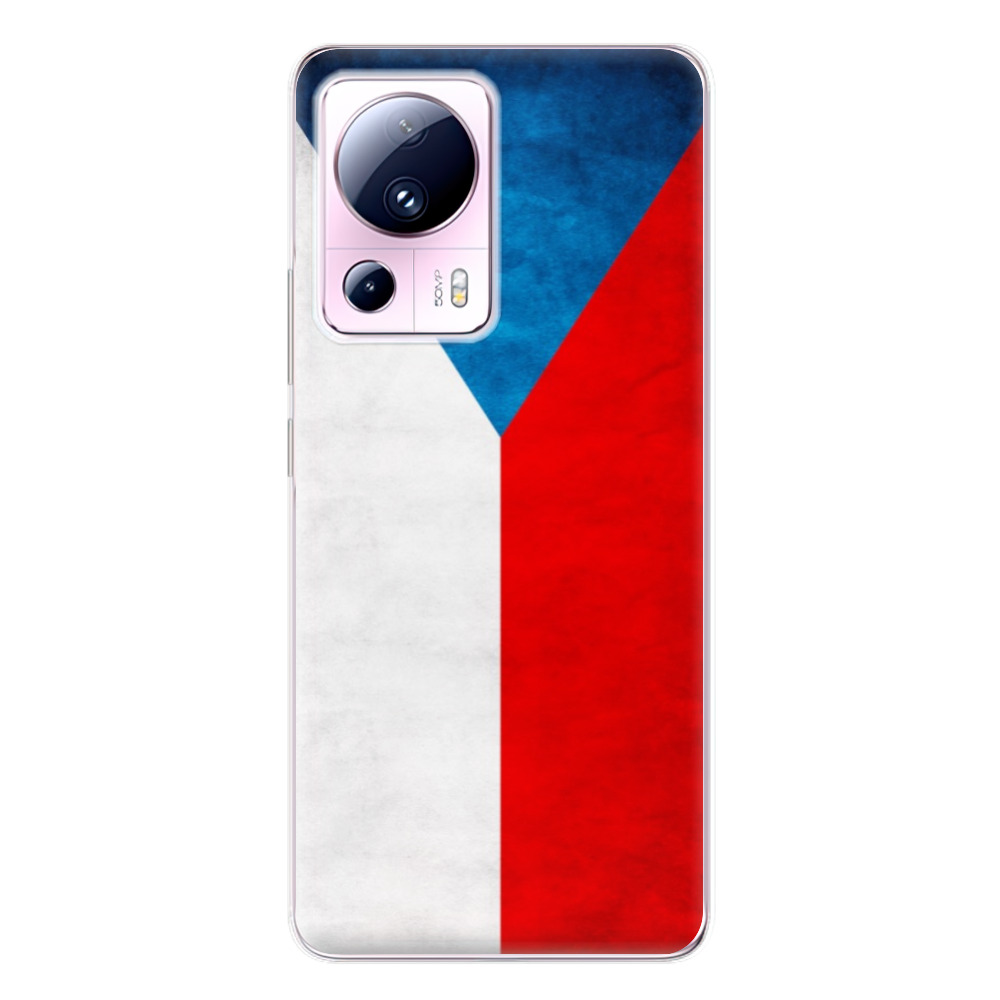 Odolné silikonové pouzdro iSaprio - Czech Flag - Xiaomi 13 Lite