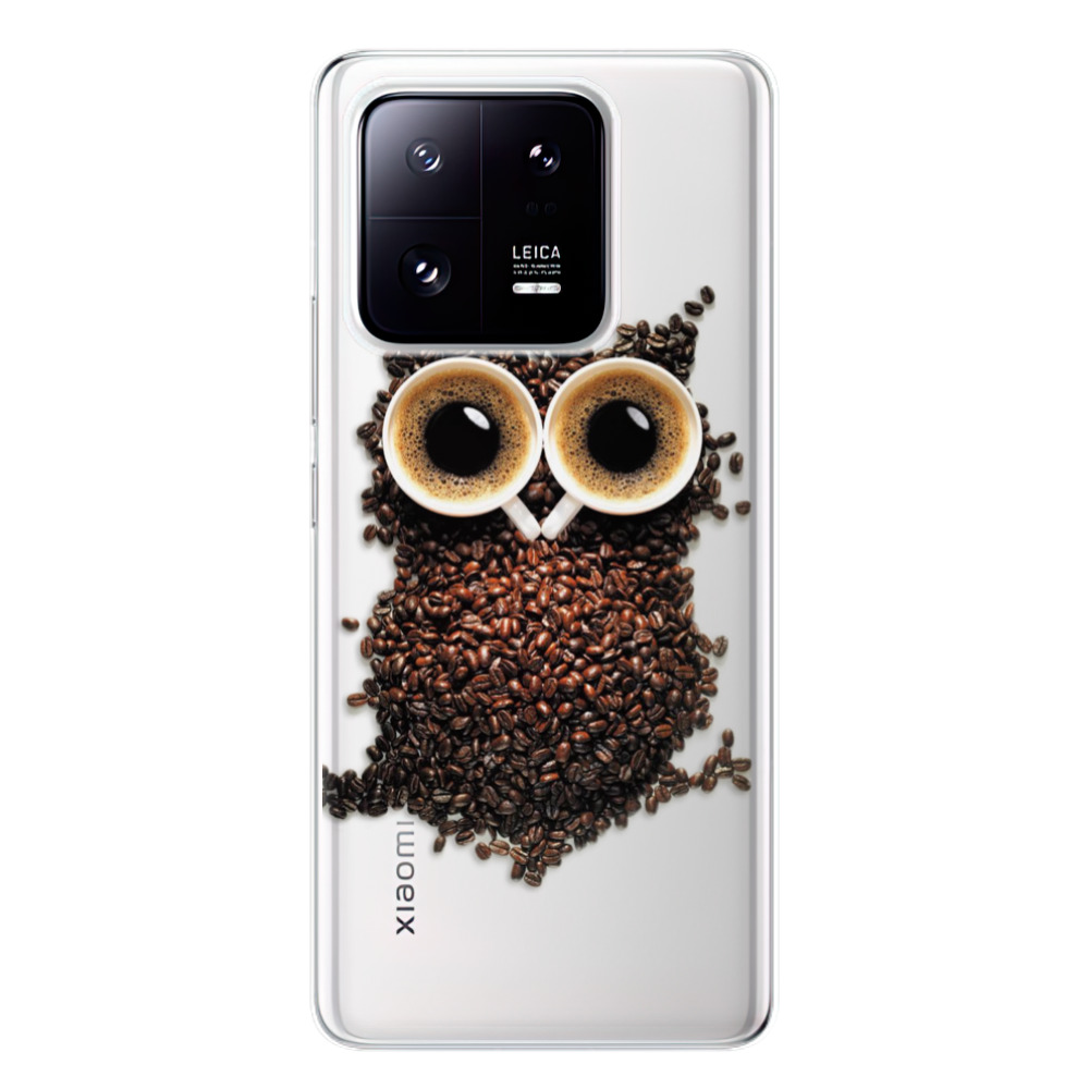 Odolné silikonové pouzdro iSaprio - Owl And Coffee - Xiaomi 13 Pro