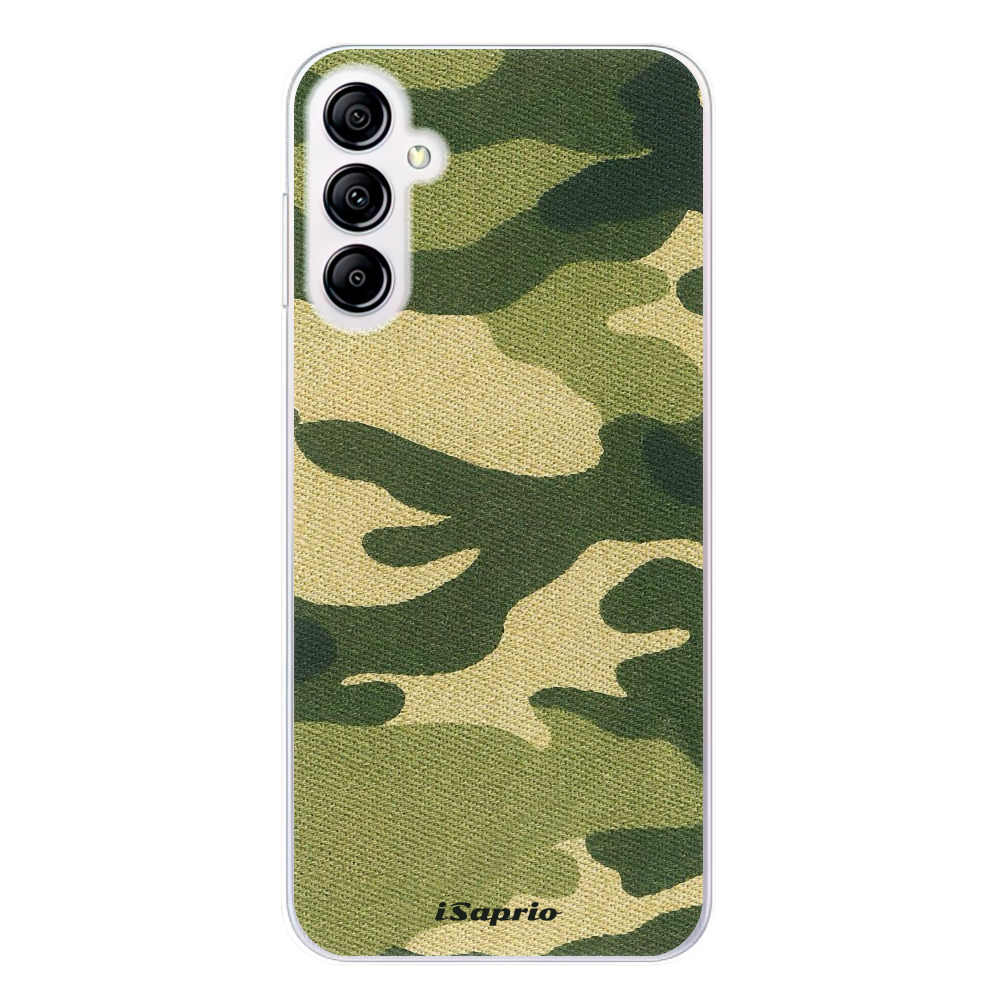 Odolné silikonové pouzdro iSaprio - Green Camuflage 01 - Samsung Galaxy A14 / A14 5G
