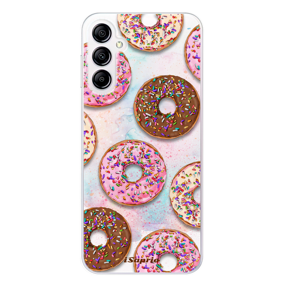 Silikonové odolné pouzdro iSaprio Donuts 11 na mobil Samsung Galaxy A14 / A14 5G (Odolný silikonový kryt, obal, pouzdro iSaprio Donuts 11 na mobilní telefon Samsung Galaxy A14 / A14 5G)