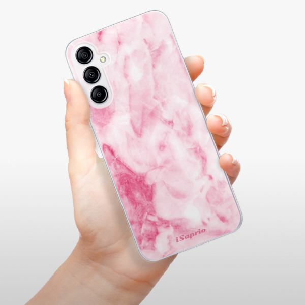 Silikonové pouzdro iSaprio - Samsung Galaxy A14 / A14 5G - RoseMarble 16