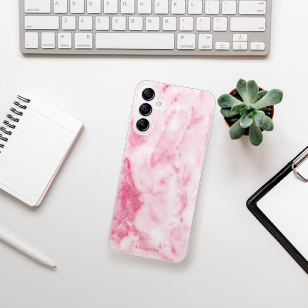 Silikonové pouzdro iSaprio - Samsung Galaxy A14 / A14 5G - RoseMarble 16