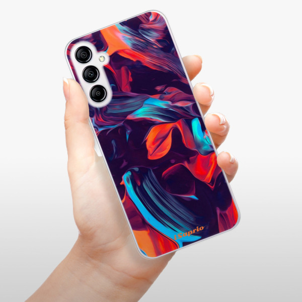 Silikonové pouzdro iSaprio - Samsung Galaxy A14 / A14 5G - Color Marble 19