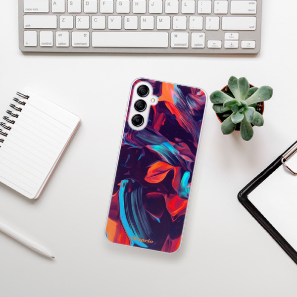 Silikonové pouzdro iSaprio - Samsung Galaxy A14 / A14 5G - Color Marble 19
