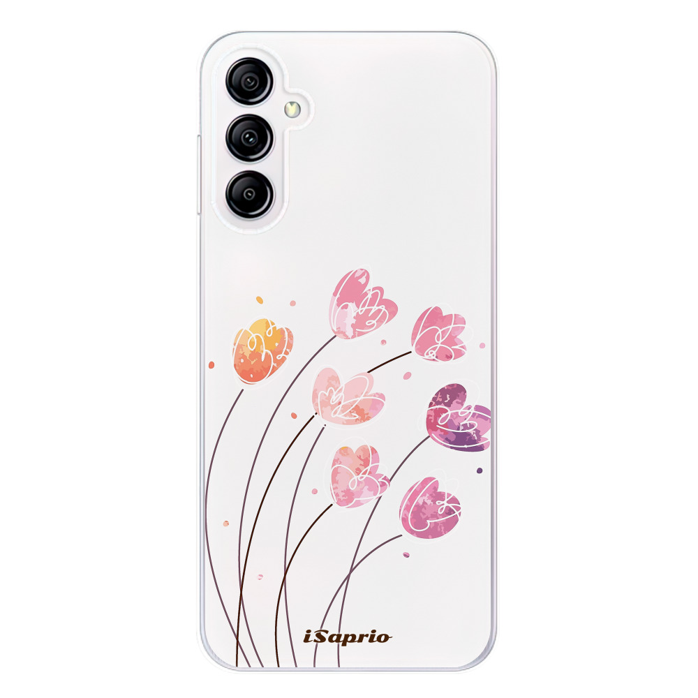 Silikonové odolné pouzdro iSaprio Flowers 14 na mobil Samsung Galaxy A14 / A14 5G (Odolný silikonový kryt, obal, pouzdro iSaprio Flowers 14 na mobilní telefon Samsung Galaxy A14 / A14 5G)
