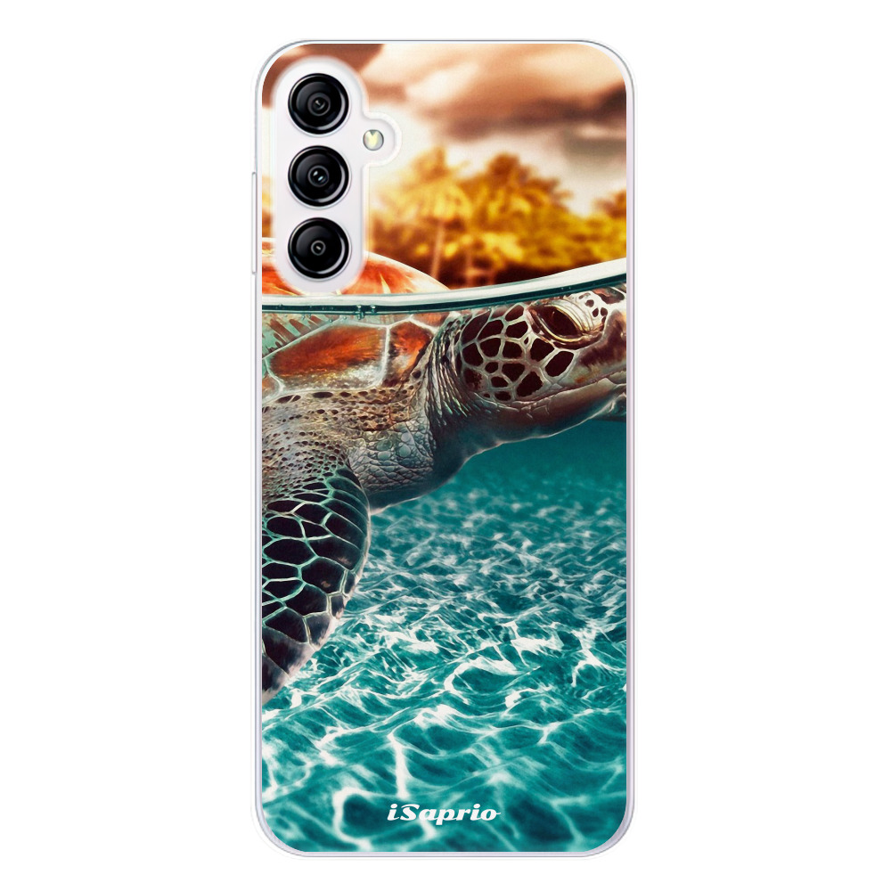 Silikonové odolné pouzdro iSaprio Turtle 01 na mobil Samsung Galaxy A14 / A14 5G (Odolný silikonový kryt, obal, pouzdro iSaprio Turtle 01 na mobilní telefon Samsung Galaxy A14 / A14 5G)