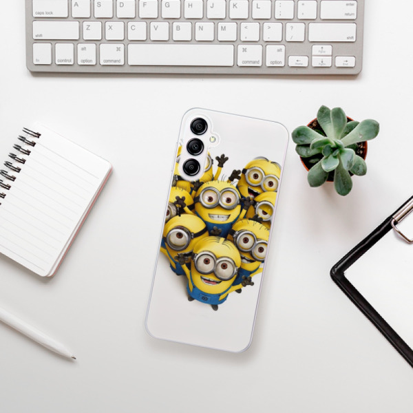 Silikonové pouzdro iSaprio - Samsung Galaxy A14 / A14 5G - Mimons 01