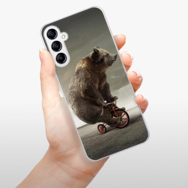 Silikonové pouzdro iSaprio - Samsung Galaxy A14 / A14 5G - Bear 01