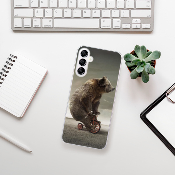 Silikonové pouzdro iSaprio - Samsung Galaxy A14 / A14 5G - Bear 01